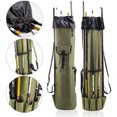 thumbnail image 1 of XiYing Fishing Rod Carrier | Fishing Reel Organizer Pole Storage Bag Holds 5 Rods | Travel Case Tackle Box with Multifunctional Stand | Large Capacity Fishing Gear Bag for Outdoor Fishing Trips, 1 of 6