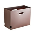 thumbnail image 1 of XiYing Foldable Portable Storage Box with Handles Desktop Book Organizer for Dormitory Clothing Storage Box Toy Storage Box Plastic Collapsible Bin 11X15X9 Inches, 1 of 5