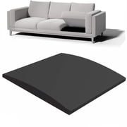 XiYing High Density Curved Foam Sofa Cushion Support Insert | 19.68X19.68X1.96In Sponge Pad for Sagging Seat Pads | Firm Chair Cushion Upgrade for Chairs Sofas Lounges