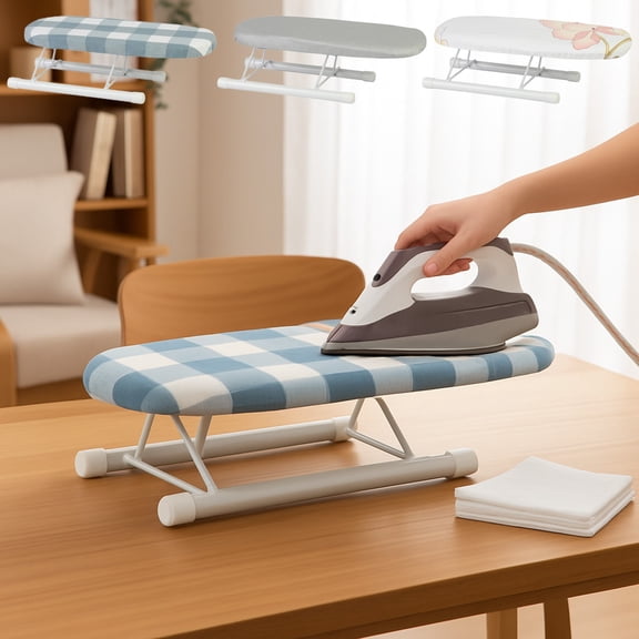 XiYing Ironing Sleeve Board for Cuff and Neckline Small Ironing Board for Household Use Foldable Accessory with Storage 1 Piece for Mobile Ironing