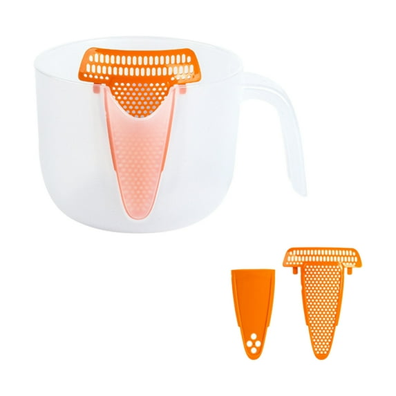 XiYing Large Capacity Graduated Mixing Bowl, Beater, Soup and Oil Separator for Baking, Kitchen, Multipurpose Measuring Cup, 1 Piece