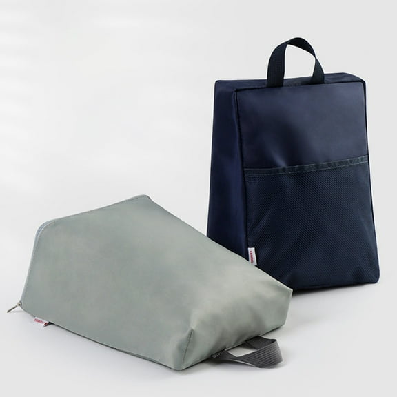 XiYing Large Capacity Travel Shoe Storage Bag with Roll Zipper, Breathable Mesh, Handle, Holds Shoes Under 30Cm, for Gym Or Vacation, 1 Bag