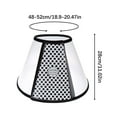 thumbnail image 1 of XiYing Pet Cone Collar, Protective Head Cover for Dogs and Cats, Prevents Licking and Biting, Includes 1 Count, 1 of 1