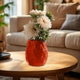 thumbnail image 1 of XiYing Plastic Flower Vase for Dried and Fresh Flowers, Home Decor for Living Room Tv Cabinet, 5.9X4.3 Inches, 1-Pack, 1 of 6