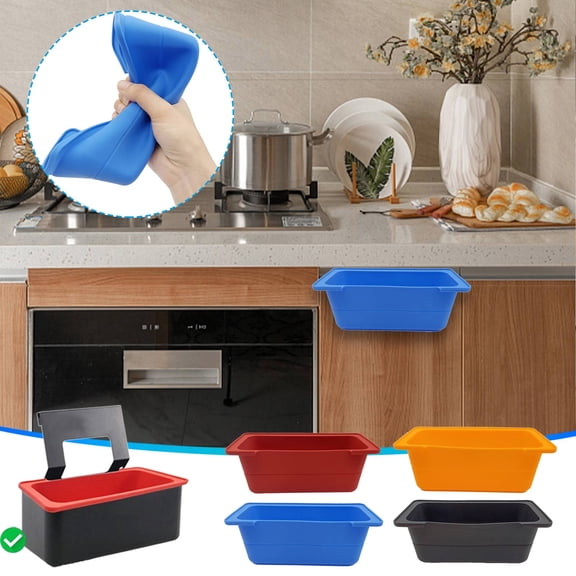 XiYing Reusable Silicone Grease Cup Liners for Grill, Drip Pan Replacement, Dishwasher Safe, 8 X 3 X 3.7 Inch, 1 Piece