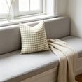 thumbnail image 1 of XiYing Square Throw Pillow Cover 18X18 Inch Decorative Cushion Case for Sofa Couch - Linen Texture Fabric with Brushed Finish for Living Room Bedroom Home Office Decor, 1 of 6