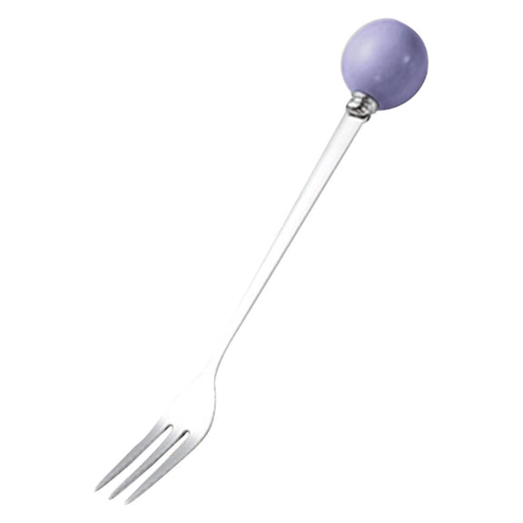 XiYing Stainless Steel Fruit fork | Dessert fork for Cakes, Meat & Appetizers | Ergonomic Design for Easy Holding | 1 Count, Smooth & Sturdy Flatware for Parties, Picnics, and Restaurants