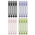 thumbnail image 1 of XiYing Suction Cup Cable Ties | Reusable Silicone Cord Organizer for Wire Management | Elastic Cable Holder for Tv, Computer, Usb Cords | Wall Mountable Cable Ties for Home & Office,16Pcs, 1 of 3