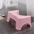 thumbnail image 1 of XiYing Toilet Step Stool for Squatting Posture, Detachable & Stackable Design, Bathroom Footrest for Adults, Plastic, 15.35X10.24X6.69 Inches, 1-Pack, 1 of 6