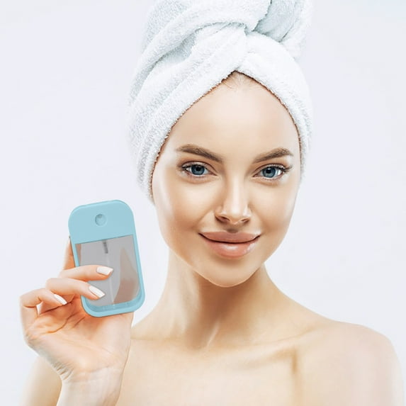 XiYing Travel Refillable Perfume Spray Bottle, 50Ml Card-Thin Portable Atomizer, Leak-Proof Design for Fragrance On The Go, 1-Pack