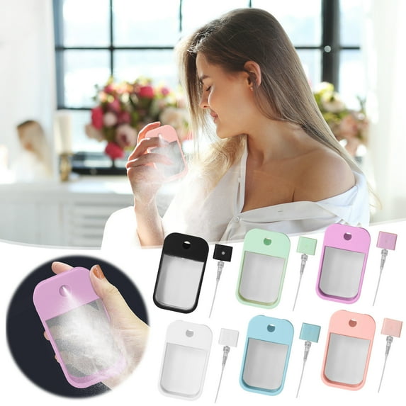 XiYing Travel Refillable Perfume Spray Bottle, 50Ml Card-Thin Portable Atomizer, Leak-Proof Design for Fragrance On The Go, 1-Pack