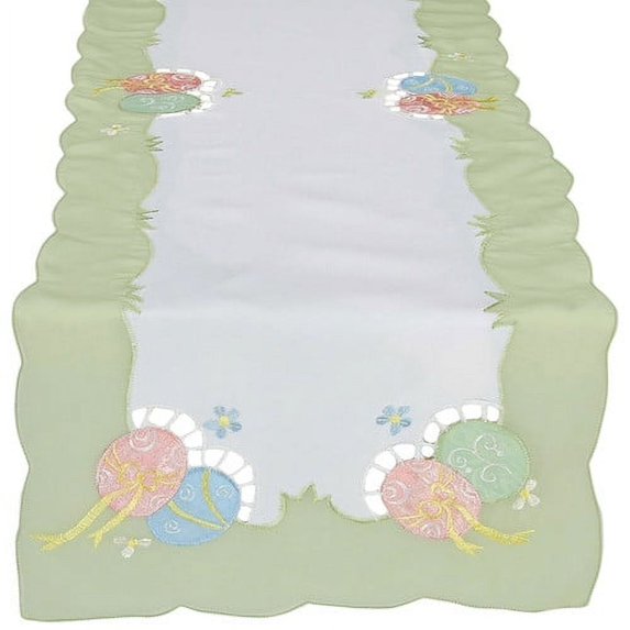 Xia Home Fashions Easter Egg Table Runner