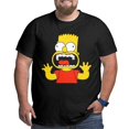 XianGongSi The Simpsons Big Size Men's Tshirt TheSimpsons46 Men'S Plus