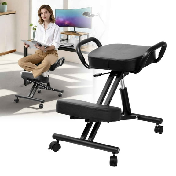Xianers Ergonomic Posture Chair Ergonomic Knee Posture Stool Portable Posture Chair for Desk Kneeling Ergonomic Chair for Desk Home Meditation appropriate