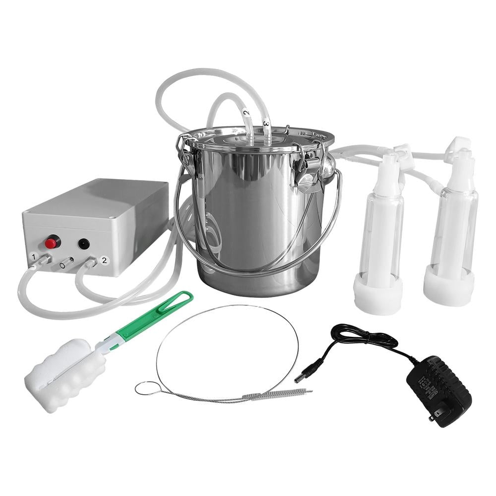 Xianers Goat Milker Automatic Breast Pump Pulsating Vacuum Pump 3L Goat Milker Machine Efficient & Gentle Milking Easy To Use clean