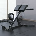 thumbnail image 1 of Xianers Roman Chair Back Extender - Angle & Height Dual Adjustable Hyperextension Bench for Home Gym - Adjustable Back Exercise Machine Adjustable Sit up Bench Decline Bench Flat Bench, 1 of 10