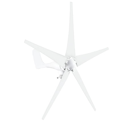 Xianers Wind Turbine Generator Kit 12V /24V with 5 Blade, with Charge Controller, Wind Power Generator for Marine, RV, Home, Windmill Generator Suit for Hybrid Solar Wind System