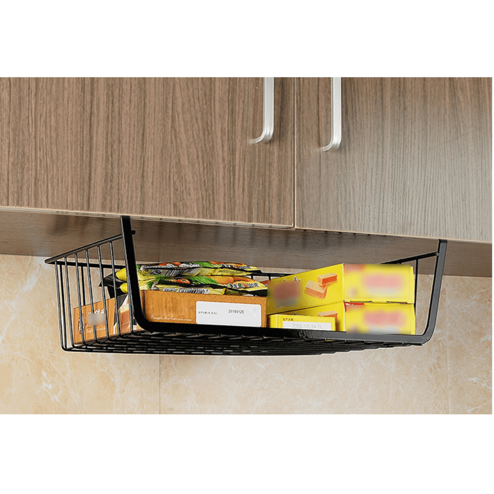 Xiangshang 4 Pack Under Basket Storage Under Shelf Hanging