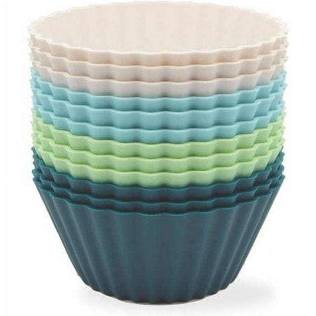 Xiangyi Reusable Silicone Baking Cups, Large Size Cupcake Liners 2.76