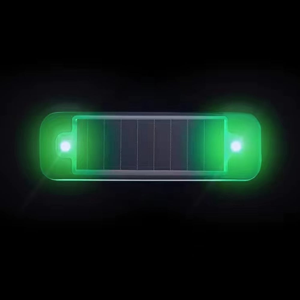 Solar Powered LED Warning Strobe Light – Wireless Amber Safety Light For Cars, Trucks & Boats - View #2