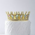 thumbnail image 1 of Xiao Hang Beautiful Crystal Large Crown Cake Decoration Crown Cake Topper for Gril Birthday Party Cake Decorations, 1 of 10