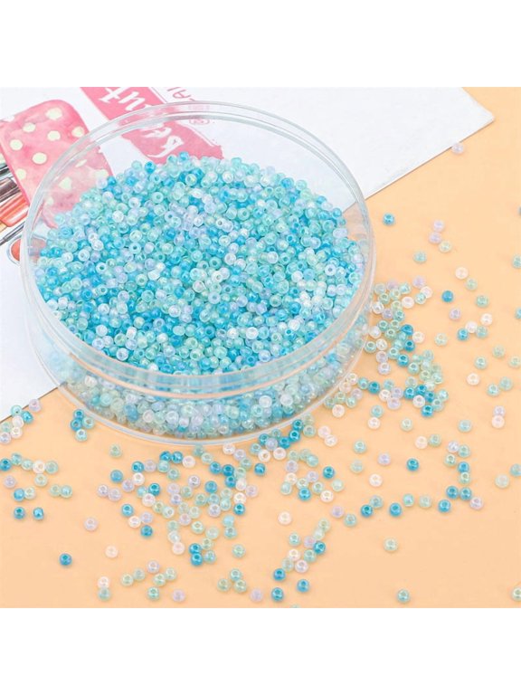 2Mm Glass Bead -20G, Ideal For Bead Embroidery, Tassels, Earrings, And Keychain Craftsmanship, Suitable For Jewelry Designers, Style 5