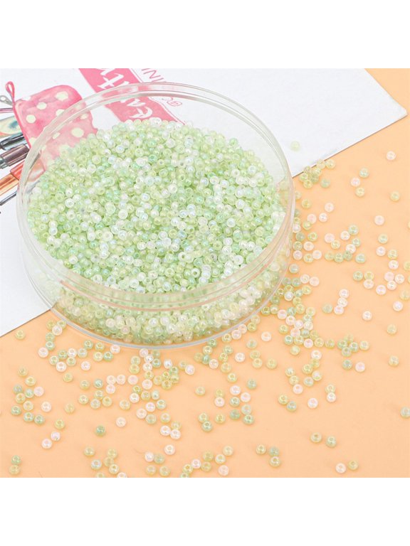 2Mm Glass Bead -20G, Ideal For Bead Embroidery, Tassels, Earrings, And Keychain Craftsmanship, Suitable For Jewelry Designers, Style 7