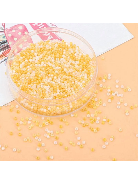 2Mm Glass Bead -20G, Ideal For Bead Embroidery, Tassels, Earrings, And Keychain Craftsmanship, Suitable For Jewelry Designers, Style 9