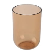 Xiao Hua 2Pcs Lightweight, Portable, Reusable Plastic Drinking Cup - Brown