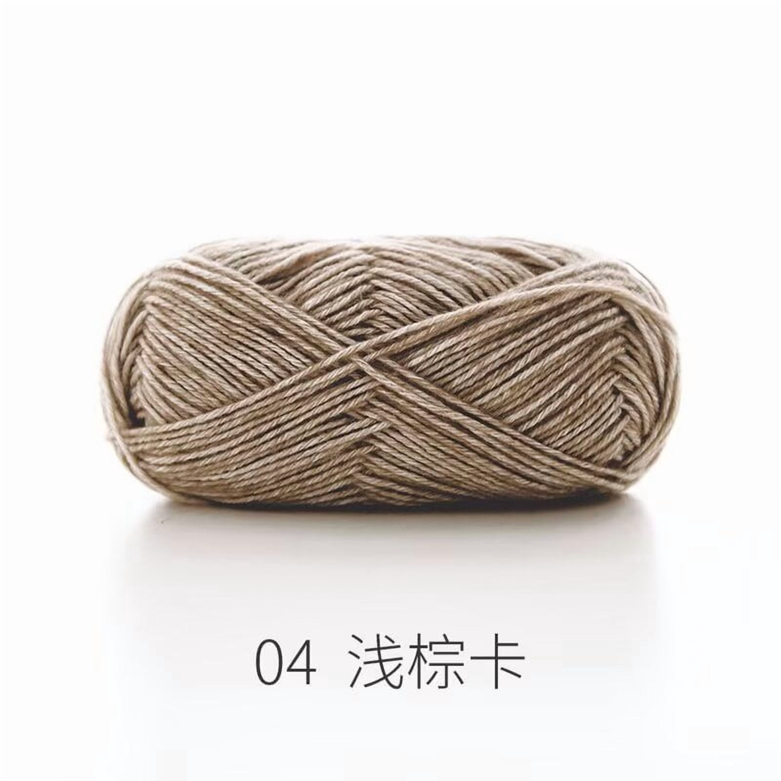 Xiao Hua 50g 1 roll light brown coarse yarn - an ideal choice for high ...