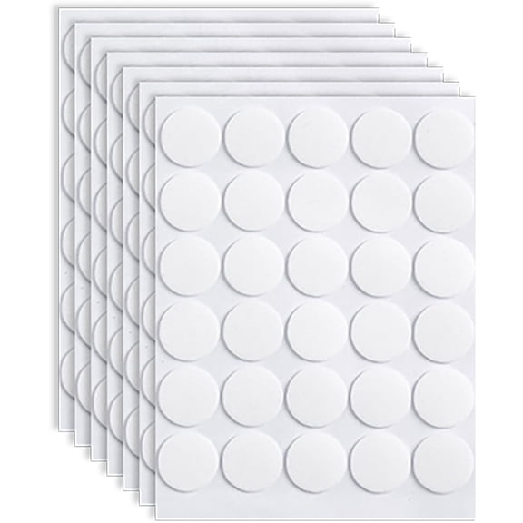 Xiao Hua 7 pieces of double-sided tape, two layers of strong adhesive, poster putty sticker, white seamless double-sided dot paper