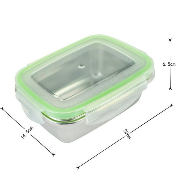 Xiao Hua 850ml Stainless Steel Insulated Lunch Box Food Container Multi-layer Fun Storage, 1 piece