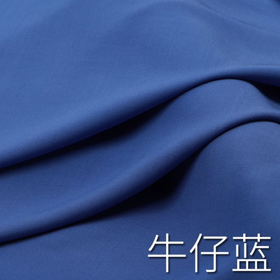 Xiao Hua Blue Cotton Sewing Clothing Fabric -1 piece, 39.37 62.99 inches, DIY home decoration materials such as tablecloths, dresses, shirts, napkins, etc
