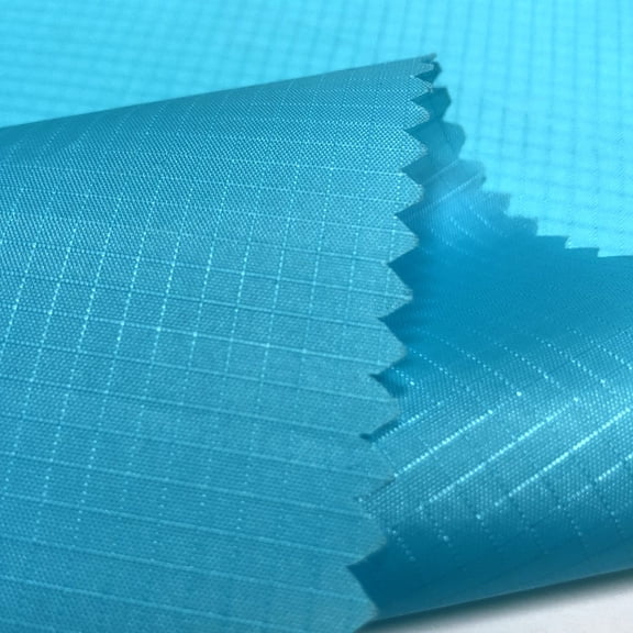 Xiao Hua Blue Wear-Resistant Polyester Waterproof Fabric -1 Piece, 39.37 59.06 Inches, Coated With Tear Resistant Material, Suitable For Making Kites, Tents, And Backpacks