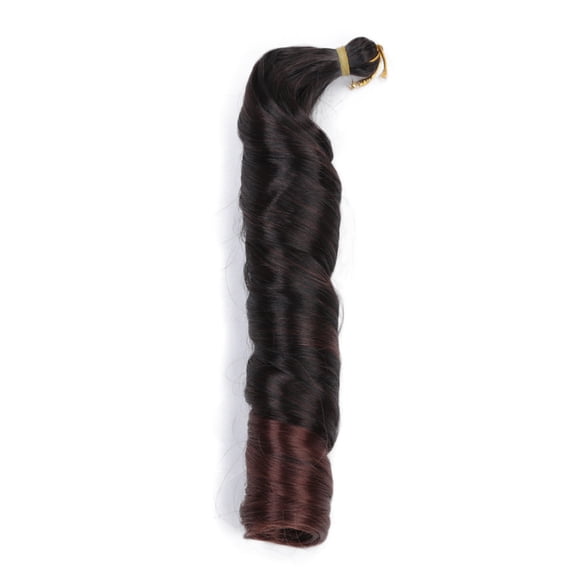 Xiao Hua Crochet Hair Extensions -1 Piece, 26 Inches Long, Bohemian Crochet Braided Hair, Non Shedding Crochet Braided Wig, Hair Protection Styling Curly Synthetic Wig, Style 11