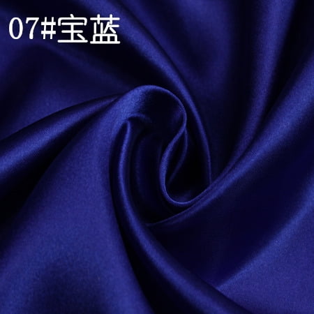 Xiao Hua Dark Blue sewing fabric -1 piece, width 59.06 inches, length 10.9 yards, polyester fabric, smooth feel, suitable for DIY clothing, bedding, handicrafts decoration