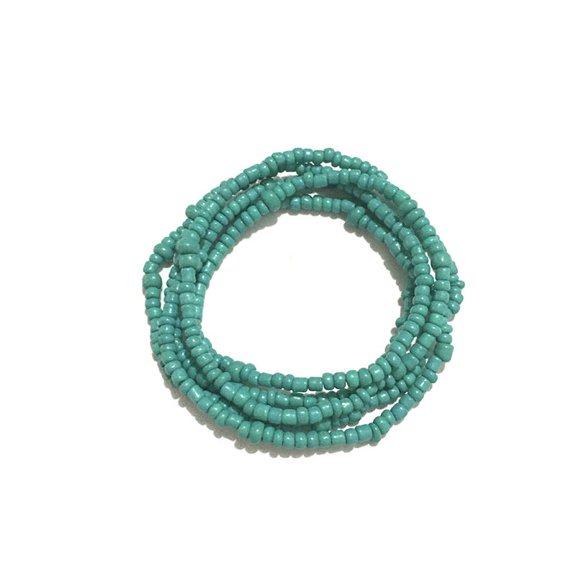 Xiao Hua Elastic Stackable Waist Chain -6 Pieces, 31.5 Inches Long, Layered Abdominal Body Chain, Beach Vacation Pool Party Women's Exposed Navel Accessory, Style 8