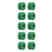 Xiao Hua Finger Bandage - Soft and Breathable Finger Cover - Emergency Finger Protector - Wear resistant - Sweat absorbing - Green 10 pcs