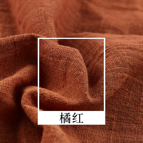 Xiao Hua Light Brown Cotton Hemp Sewing Clothing Fabric -1 piece, 39.37 51.18 inches, DIY home decoration materials such as tablecloths, dresses, shirts, napkins, etc