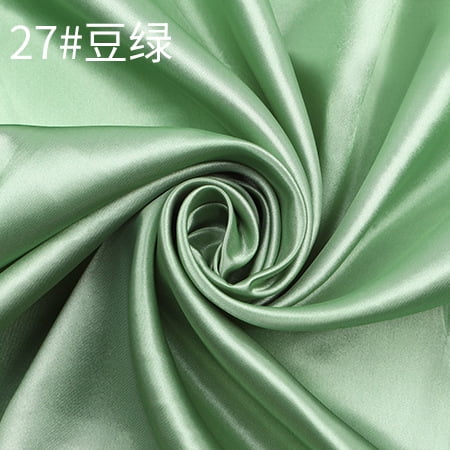 Xiao Hua Light Green sewing fabric -1 piece, width 59.06 inches, length 5.5 yards, polyester fabric, smooth feel, suitable for DIY clothing, bedding, handicrafts decoration