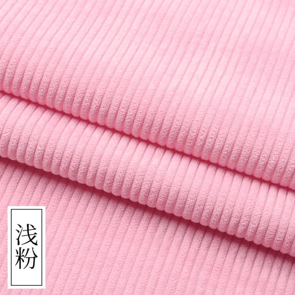 Xiao Hua Light Pink Fleece Plush Sewing Fabric -1 piece, 61.2 inches wide and 78.74 inches long, plush texture, suitable for DIY clothing and DIY crafts decoration