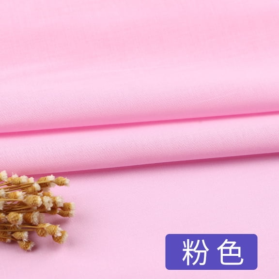 Xiao Hua Light Pink breathable cotton lining fabric -1 piece, 39.37 59.06 inches pure cotton lining, lightweight and easy to cut and sew, DIY craft napkin