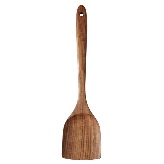 Xiao Hua Natural Solid Wood Tableware 13.19 * 3.35 inches 1 piece - Food Safety Wooden Kitchenware for Cooking, Essential for Farmhouse and Rural Simple Kitchen