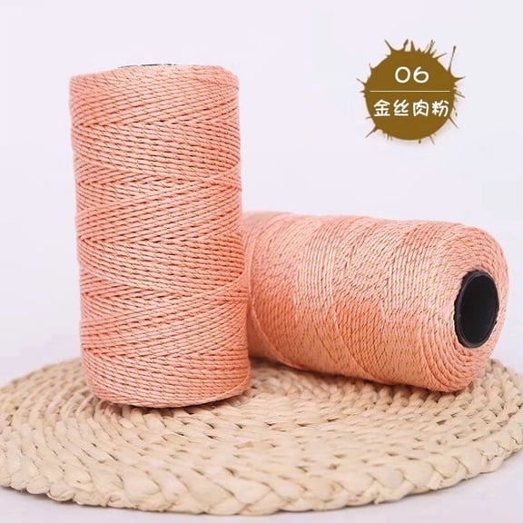 Xiao Hua Orange Pink 100g single yarn - an ideal choice for high-end luxury yarn, sweater knitting yarn, handmade sweaters, scarves, and comfortable craftsmanship projects