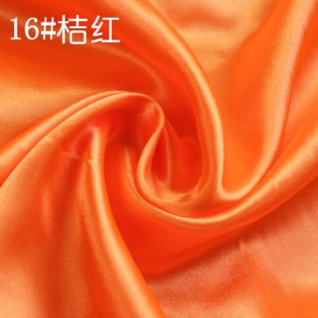 Xiao Hua Orange sewing fabric -1 piece, 39.37 59.06 inch polyester fabric, smooth to the touch, easy to cut and sew, suitable for DIY clothing, bedding, handicrafts and decoration