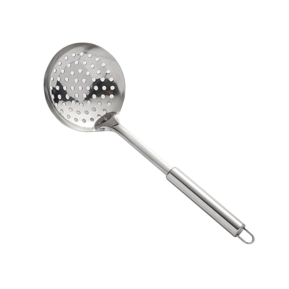 Xiao Hua Stainless Steel Cooking Utensils, 13.39 * 4.33 inches - Spoon, Ergonomic Handle, Modern Kitchen Minimalism, Daily Home Kitchen Cooking Utensils, 1 piece