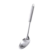 Xiao Hua 1Pcs Stainless Steel Cooking Spoon, 12.56   2.76 Inches Large Mixing Spoon, Heat-Resistant Solid Design Kitchen Utensil, Dishwasher Safe, Practical Daily Cooking Tool for Home Use