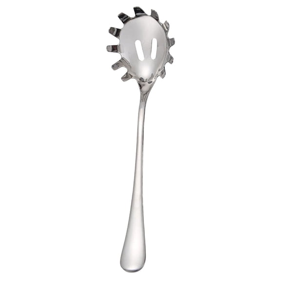 Xiao Hua Stainless Steel Pasta Spoon Server Pasta Tool Practical Pasta Spoon, 1 piece