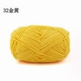 thumbnail image 1 of Xiao Hua auratus milk cotton yarn, 40g single twist soft acrylic cotton blend yarn, solid color yarn, smooth knitted yarn, suitable for weaving and handmade accessories, 1 of 4