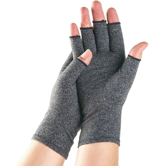 Xiao Hua bamboo fiber outdoor sports cycling gloves, unisex sports training gloves, half finger anti slip breathable gloves, 1 pair, gray, size M